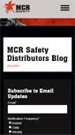 Mobile Screenshot of blog.mcrsafety.com